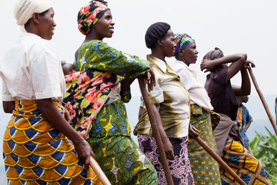 row-of-women
